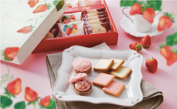幸せを届ける春の贈り物〜苺の焼き菓子〜をお届けします